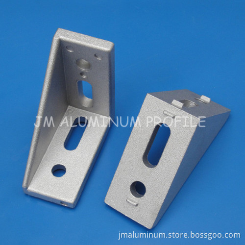 Dia-Cast Aluminum, 30X60 Slot 8 Corner Angle L Brackets Connector Fasten Connector Aluminum Profile Accessories